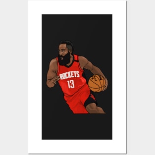 James Harden | Houston Rockets Posters and Art